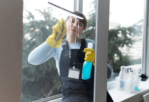 Nettoyage de vitres intérieures et extérieures à Bournazel